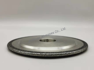 Grinding Stone 14F1R Electroplacted CBN Grinding Wheel With Raidu R2.5 B50/60