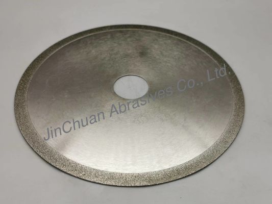 Silver Electroplated Bond Grinding Wheels Durable 1.0mm High Performance