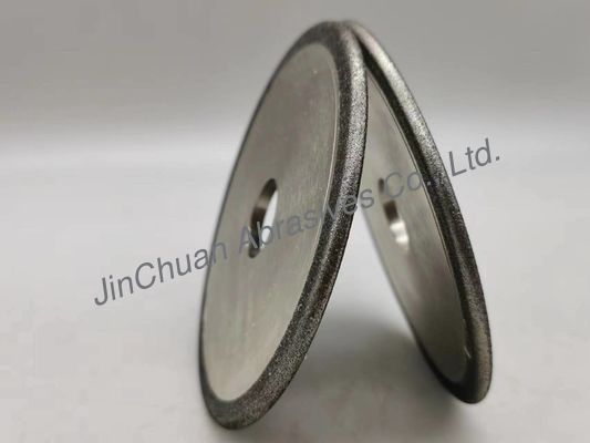 Customized Electroplated CBN Grinding Steel Wheels B126 1F1 Shape