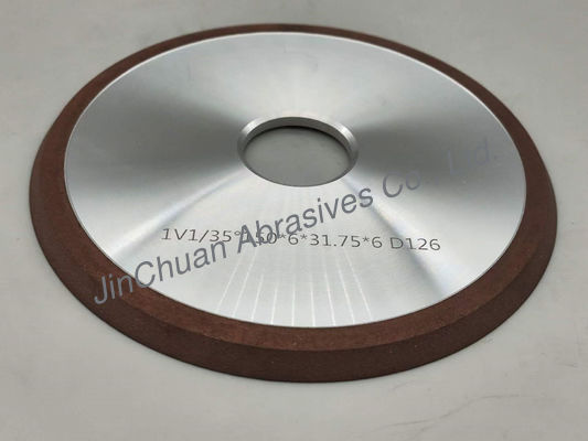 1V1 Resinoid League Diamond Grinding Wheel 150mm With 30 45 Degrees