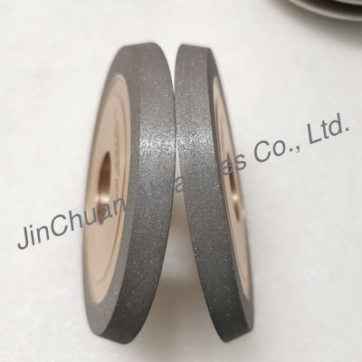 Resin And Metal Hybrid Bond Diamond Grinding Wheel 1V1/20° 125*10*31.75*10mm D91  Higher Efficiency, Longer Life And Shape Retention