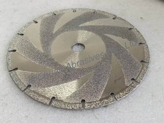 Calidad  electroplated diamond grinding wheels, diameter 230mm, grit number D35/40 Fábrica