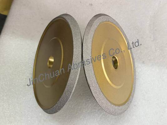 Calidad  1E1/R45 Brazing Diamond Grinding Wheel  D100/120 Suitable For Machining Cast Iron Fábrica
