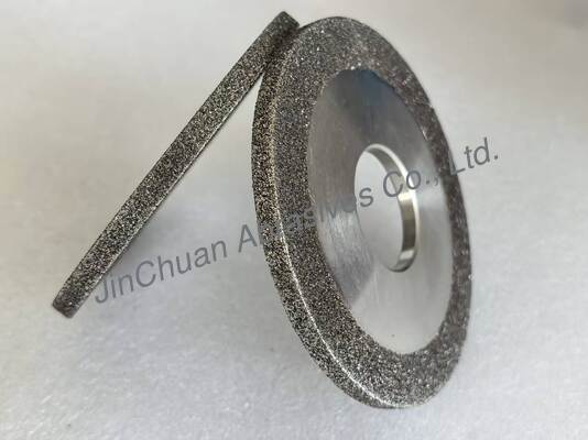 Electro CBN Grinding Wheel With Amber Color Cbn Electroplated Grinding Disc