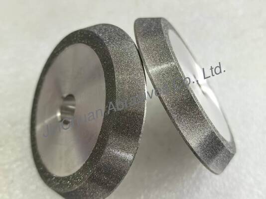 Custom Wear-Resistant Electroplated Diamond Grinding Wheel 78*10*12.7*5*V60 With High-Speed Capability