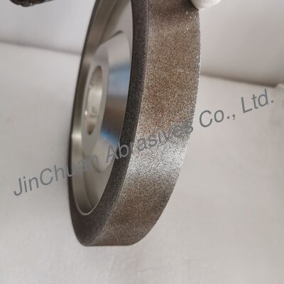 Electroplated CBN Grinding Wheel 405 mm OD with Electroplated Nickel Bond and Customized Grit Size for Precision Grinding