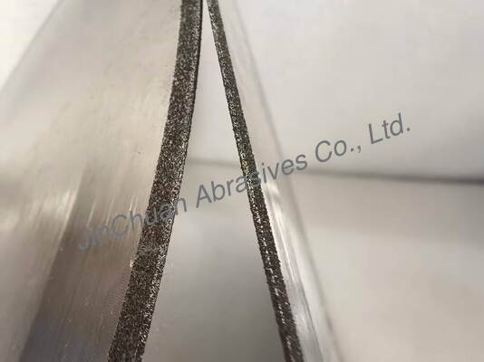 Electroplated CBN Saw Blade 350mm B151 Grit 30mm Bore for Cutting Steel Wire Rubber Pipe