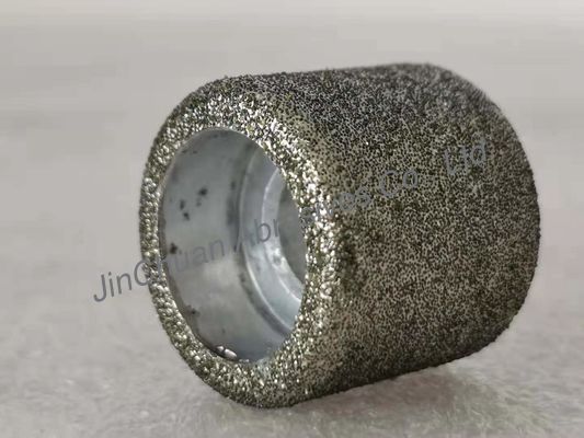 D50/60 Electroplated Diamond Grinding Wheels 28*25*12*R2 Tyre Use