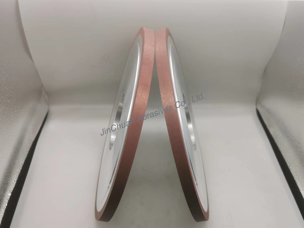 250*76.2*12*10mm Resin Bonded Diamond Grinding Wheel For Tungsten Carbide Knife