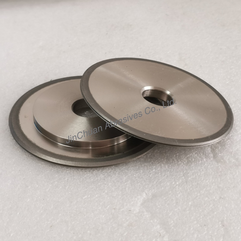 3A1 100*8T*20*11 D600 Electroplated Diamond Grinding Wheel For Grinding Leather Knives