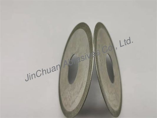 Diamond Grinding Wheels Cutting Blade electrochapado de plata para 1A1 100mm*0.8mm*7m m