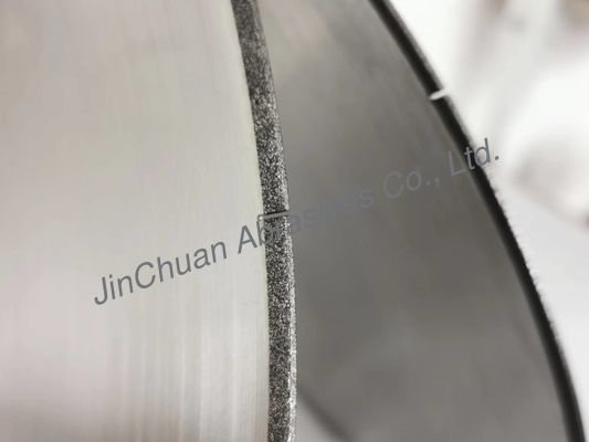 Rueda enlazada electrochapada 351*1.5*35*5m m del corte del Cbn para la rueda del corte de la válvula de motor