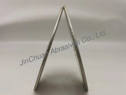 disco abrasivo Diamond Cutting Wheel del CBN 1F1 100*2.8*22*3m m con el radio R1.4