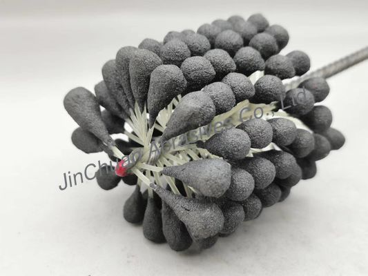 arena cúbica de afilamiento flexible del nitruro de boro del cepillo de 80*80*200m m 80