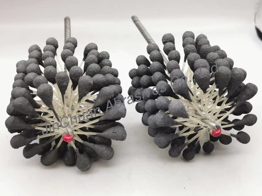 rebabas de 90*80*200m m 60 Grit Flex Hone Brush To Removing