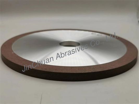 Enlace Diamond Grinding Wheel Diameter de la resina de Brown 1A1 125 D300#