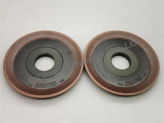 Resina Diamond Grinding Wheel de la baquelita D46 125 32 11,5 (3) 1 C100 ISO9001