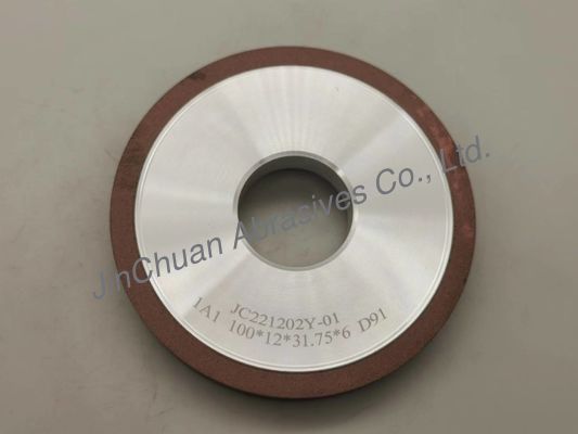 aluminio Basebody 75 * 6m m de 1A1 Diamond Grinding Resin Bonded Wheel
