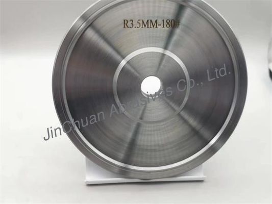 D91 C50 electrochapó a Diamond Grinding Wheel For Glass con la ranura 150 16 3,5