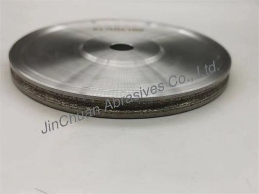 D91 C50 electrochapó a Diamond Grinding Wheel For Glass con la ranura 150 16 3,5