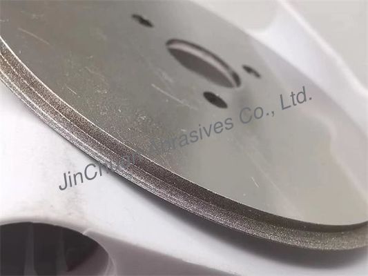 B46 electrochapó la muela abrasiva del CBN para cortar el carburo 80 1152,5 0,4
