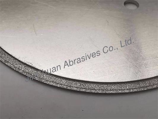 B46 electrochapó la muela abrasiva del CBN para cortar el carburo 80 1152,5 0,4