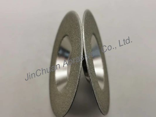 rueda electrochapada 100m m 23 * 1m m de la taza del CBN Diamond Wheel For Carbide Grinding