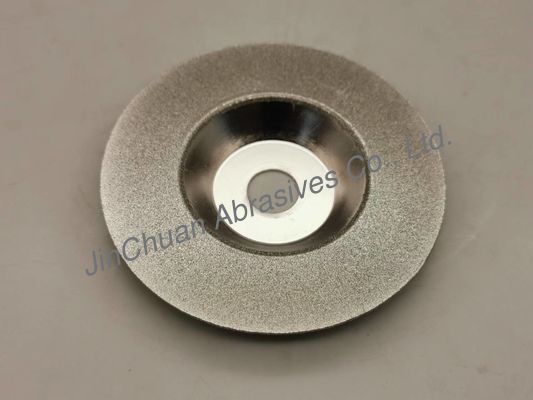 rueda electrochapada 100m m 23 * 1m m de la taza del CBN Diamond Wheel For Carbide Grinding