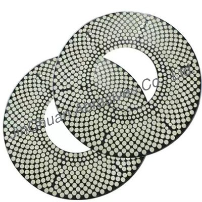 Muela abrasiva de doble disco de enlace vitrificado para disco de amoladora PCD PCBN