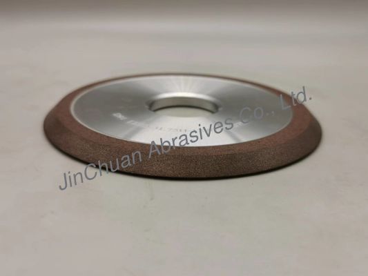 Trabajo mojado de la liga 1EE1 del carburo resinoide de Diamond Grinding Wheel For Tugnsten