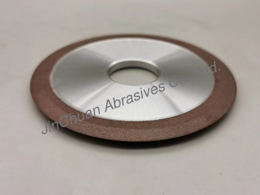 Trabajo mojado de la liga 1EE1 del carburo resinoide de Diamond Grinding Wheel For Tugnsten