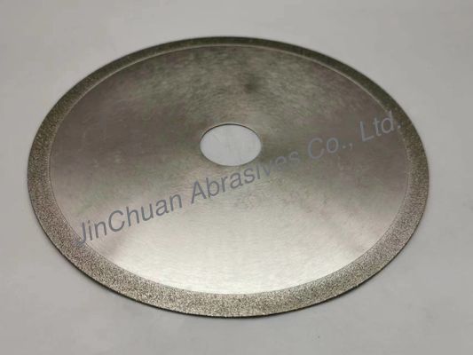 Diamond Grinding Wheel plano de plata 200mm*1.0mm*31.75mm*10m m para industrial