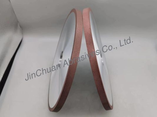 El plano de la rueda de D200 Grit Resin Bonded Diamond Grinding forma de aluminio