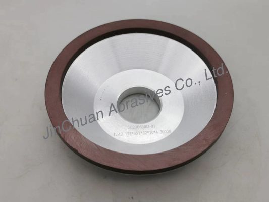 12A2 la resina Diamond Grinding Wheel D3000 modificó para requisitos particulares