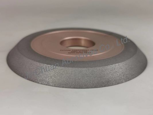 Resina híbrida de Diamond Grinding Wheels 1v1 del enlace para el CNC que muele 125*10*31.75*6 milímetro