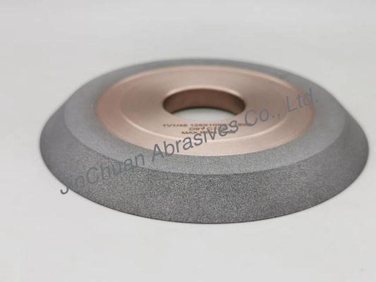 Resina híbrida de Diamond Grinding Wheels 1v1 del enlace para el CNC que muele 125*10*31.75*6 milímetro