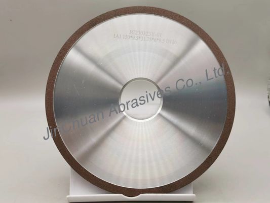 1A1 Diamond Grinding Wheel Resin Bond 150m m para el carburo de tungsteno