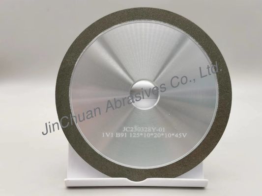 1V1 CBN Grinding Wheel Disco de molino de resina unido 125 mm