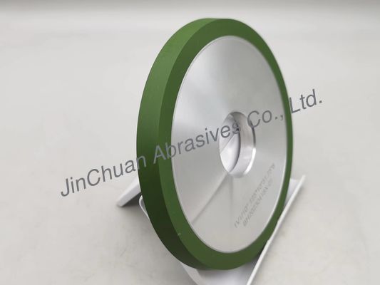 1V1 Ruedas de molienda de resina 10 grados de radio de borde Ruedas de diamante