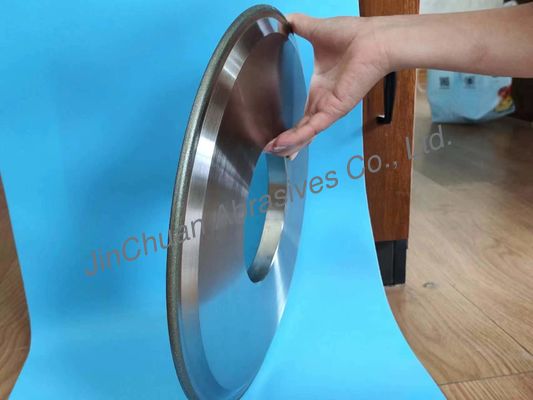 14F1 Rodas de molienda de diamantes electroplacados Diámetro de acero 350 D80/100