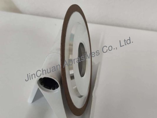 Trabajo en seco 14A1 Rueda de molienda de enlaces de resina Herramientas de carburo Rueda de afilado de diamantes