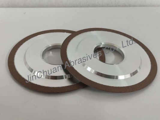 Trabajo en seco 14A1 Rueda de molienda de enlaces de resina Herramientas de carburo Rueda de afilado de diamantes