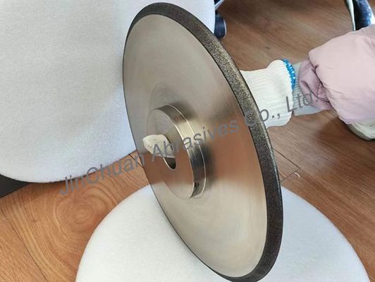 Cuerpo de acero electroplacado CBN Grinding Wheel Diámetro personalizado 300 Grit Número B151