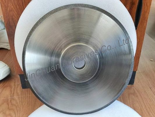 Cuerpo de acero electroplacado CBN Grinding Wheel Diámetro personalizado 300 Grit Número B151
