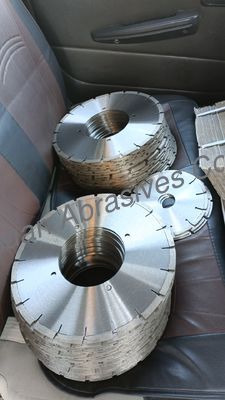 Discos de corte de diamantes de forma plana de unión metálica para ranuras de pastillas de freno