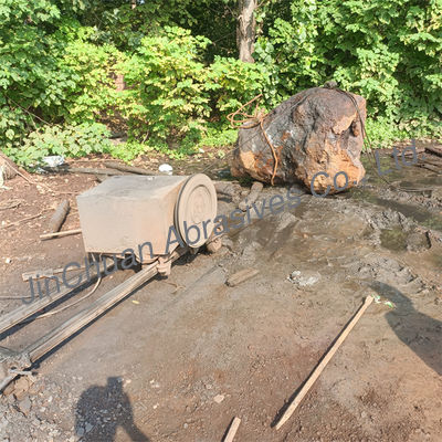Serradura de alambre de diamante de alta velocidad para el corte de hierro fundido y metal