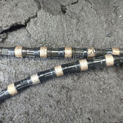 Serradura de alambre de diamante electroplacado utilizada para cortar vigas y columnas de hormigón