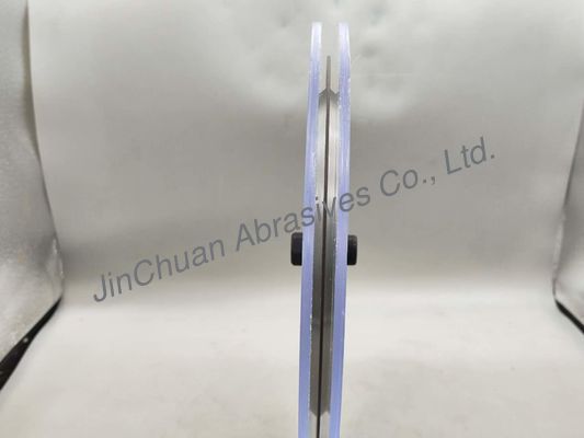 R0.65mm Rein Bond CBN Grinding Wheel para el afilado de rollos de carburo de tungsteno 200mm