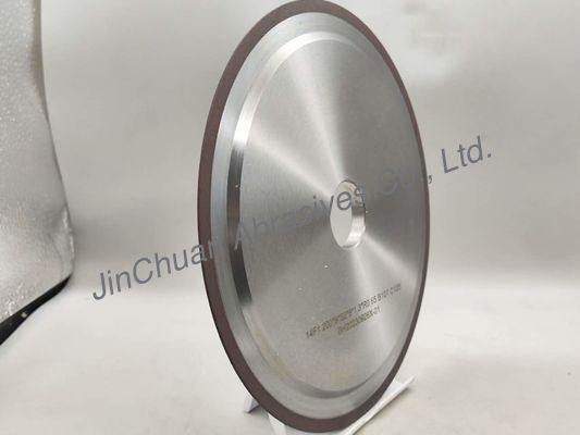 R0.65mm Rein Bond CBN Grinding Wheel para el afilado de rollos de carburo de tungsteno 200mm