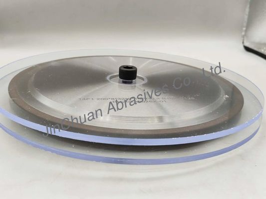 R0.8mm 200mm Rein Bonded Grinding Wheel Ruedas de afilado CBN